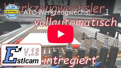 ATC Werkzeugwechsler für DIY CNC Estlcam